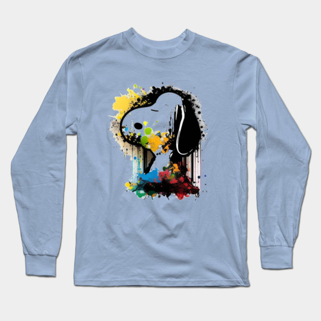 Discover Cute snoopy abstract - Snoopy - Long Sleeve Shirt