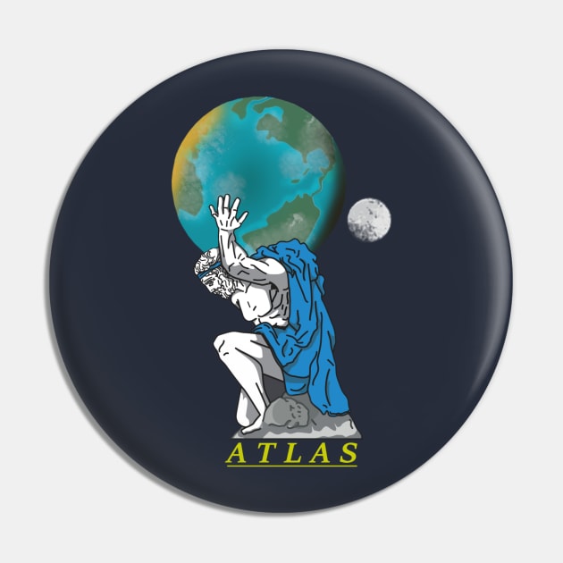 Atlas (The Cursed Titan) Pin by Clifficus