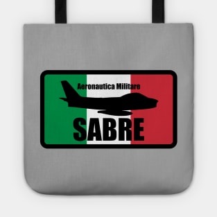 Italian F-86 Sabre (Small logo) Tote