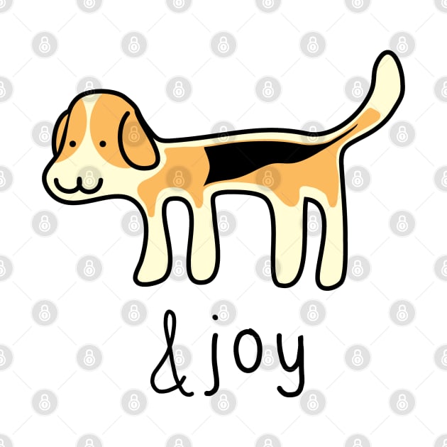 Cute Beagle Dog &joy Doodle by thejoyker1986