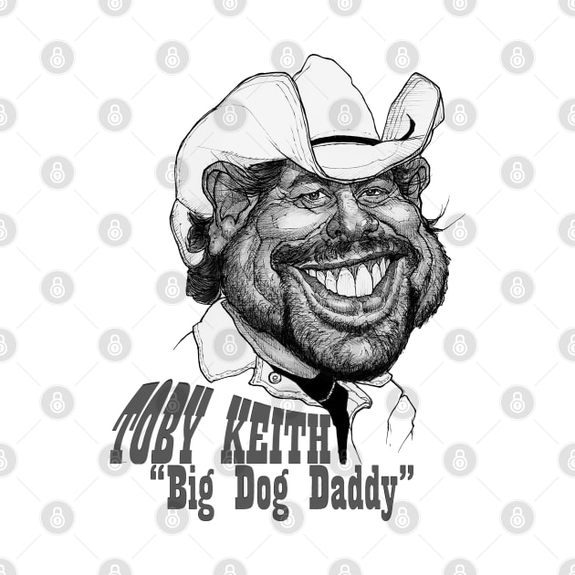 caricature toby keith by ILLUSTRATION FRIEND