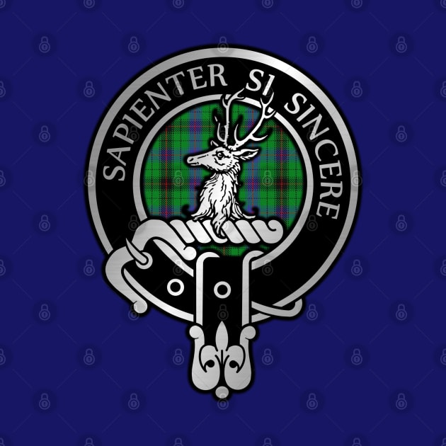 Clan Davidson Crest & Tartan by Taylor'd Designs