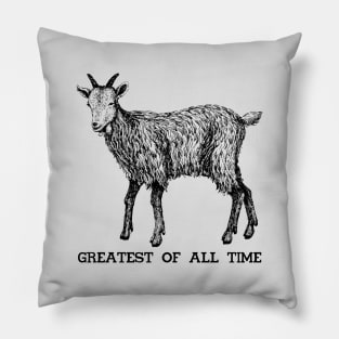 The Greatest Goat Pillow