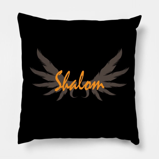 Shalom Pillow by FlorenceFashionstyle