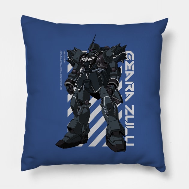 Gundam Geara Zulu Ellic Custom Pillow by Shapwac12