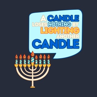 Hanukkah: Shine Bright, Share Light T-Shirt