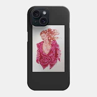 A modern day Aphrodite - acrylic painting Phone Case