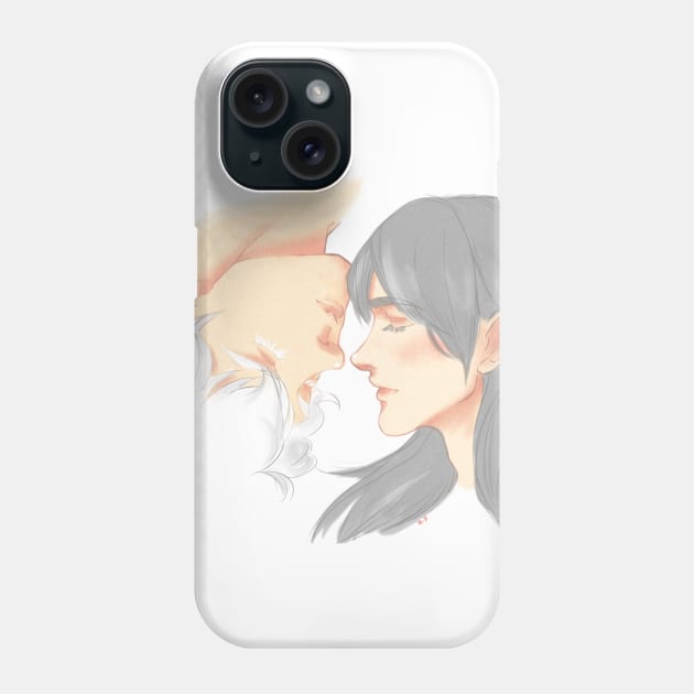 Gintoki and Katsura Phone Case by noirdirru