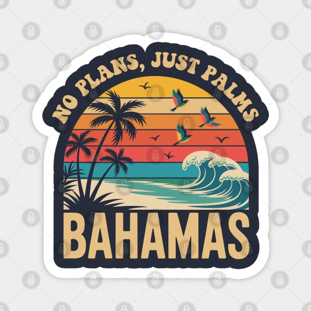 Bahamas Vacation Magnet by JessArty
