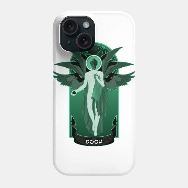 Winged Doom Phone Case by Eldritch Tree