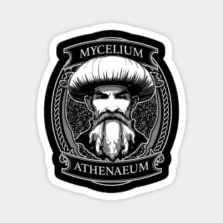 Mycelium Athenaeum Logo Magnet