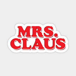 Mrs Santa Claus Magnet