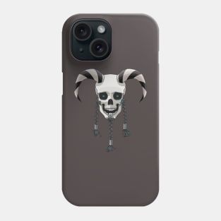 Tri-Beard Menace (Brown Background) Phone Case