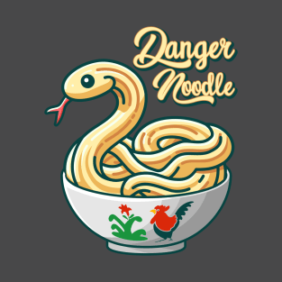 Danger Noodle in a bowl T-Shirt