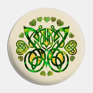 Celtic Butterfly Ornament Pin