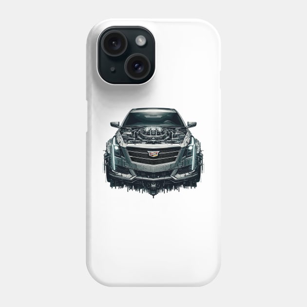 Cadillac CT6 Phone Case by Vehicles-Art