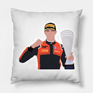 Richard Verschoor celebrating on the Formula 3 podium Pillow