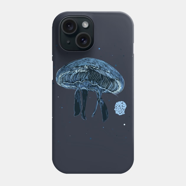 Jelly Fish Phone Case by nicholashugginsdesign