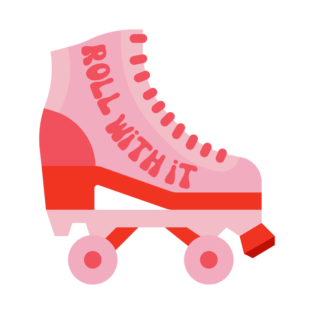 Roll With It Roller Skate by groovyfolk