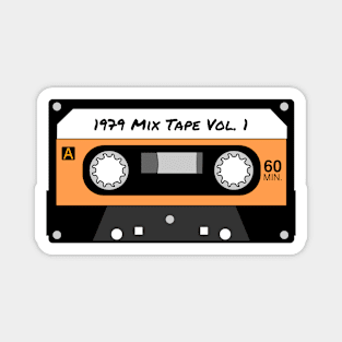 1979 Mix Tape Vol. 1 - Retro/Vintage Cassette Tape Magnet
