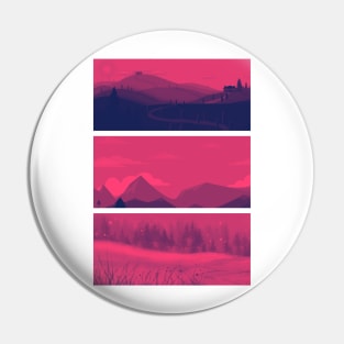 natures and mountains Pin