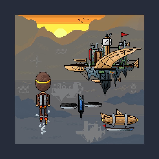 Steampunk Skys by The Pixil