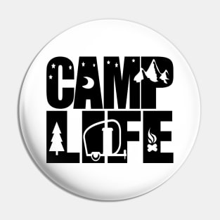 Camping Life Shirt, Camp Life Sweatshirt, Camping Sweatshirt, Cabin Sweatshirt, Campfire shirt, Womens Camping Sweatshirt Pin