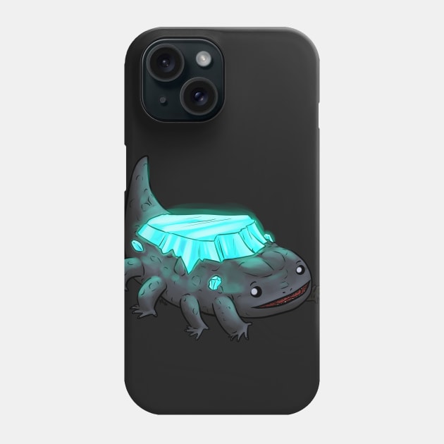 Crystal Lizard! Phone Case by Kytri