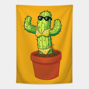 Bikini Cactus Tapestry