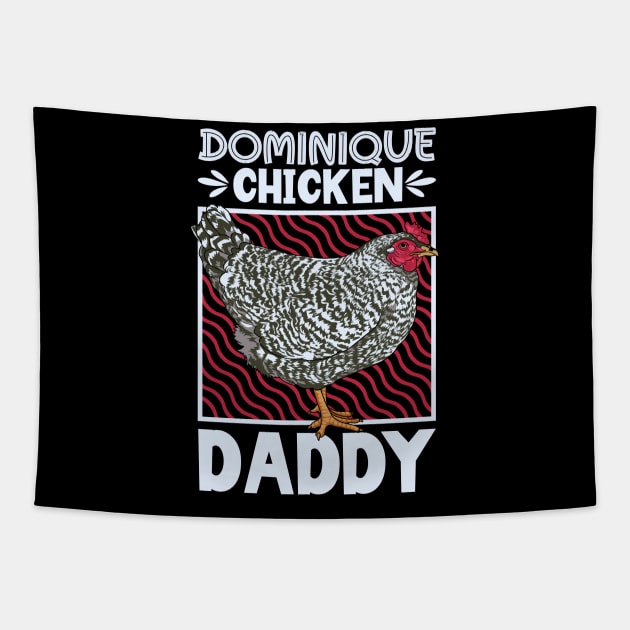 Dominique Chicken Daddy Tapestry by Modern Medieval Design