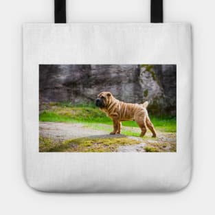 Shar Pei Puppy Tote