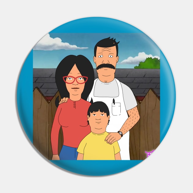 Burgers Belcher Family KOTH Pin by Tommymull Art 