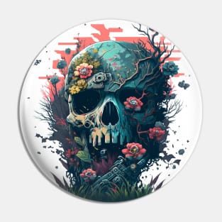 Skull Overgrowth Pin