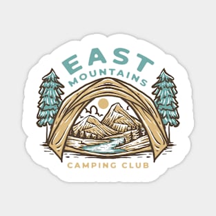 East Mountains - Camping Club Magnet