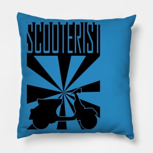 Scooterist Pillow