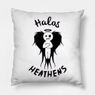 Halos & Heathens Logo Pillow