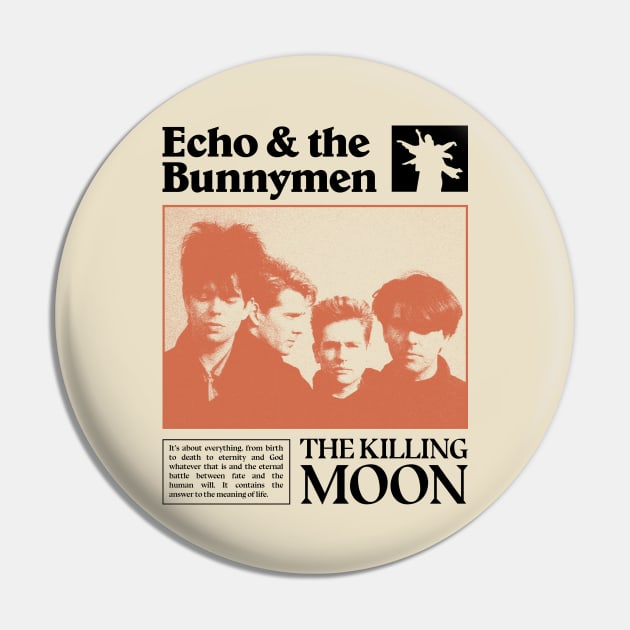 Echo and The Bunnymen - Tribute fanmade Pin by fuzzdevil