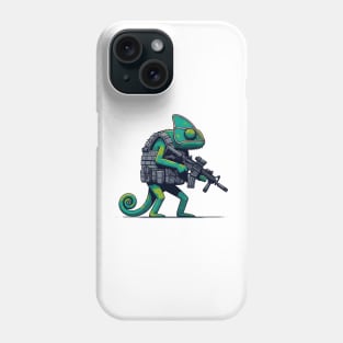 Tactical Cameleon Mastery Tee: Where Style Meets Stealth Phone Case