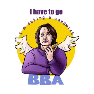 BBA eating a sandwich T-Shirt