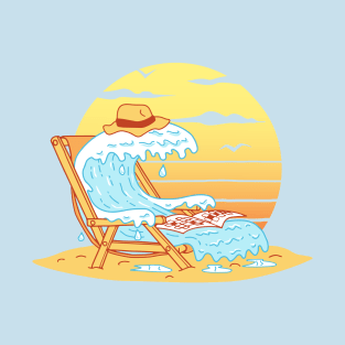 WAVE ON THE BEACH T-Shirt