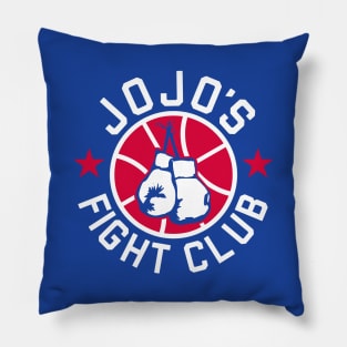 JoJo's Fight Club - Blue Pillow