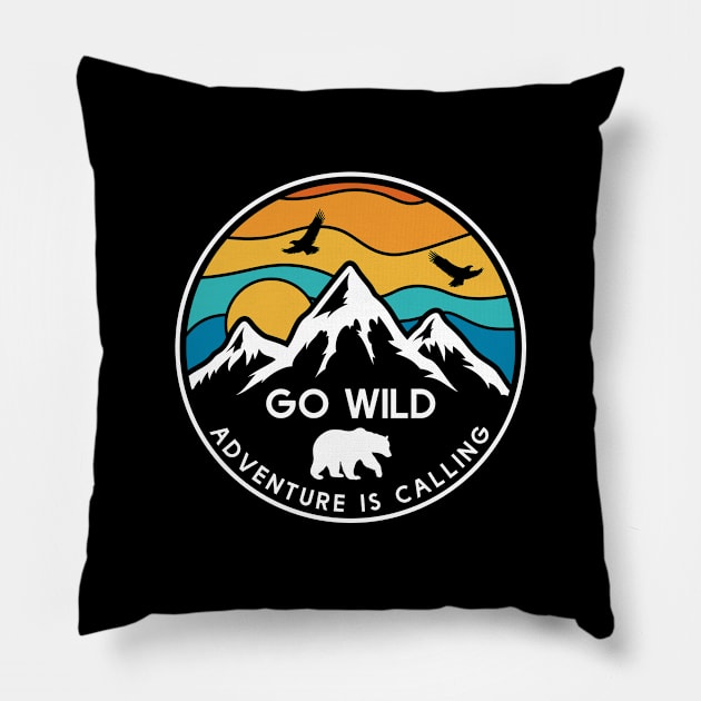 Relaxation and mountains Pillow by My Happy-Design