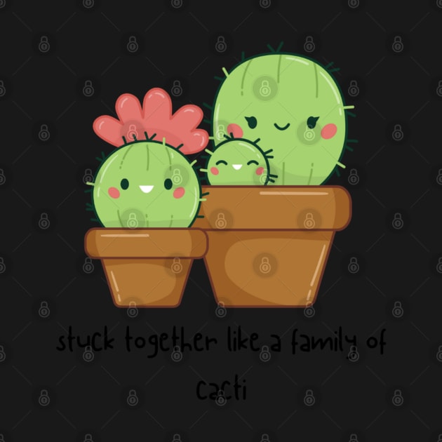 Cacti Family Love by DaffodilArts