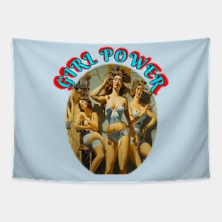 Girl Power Tapestry