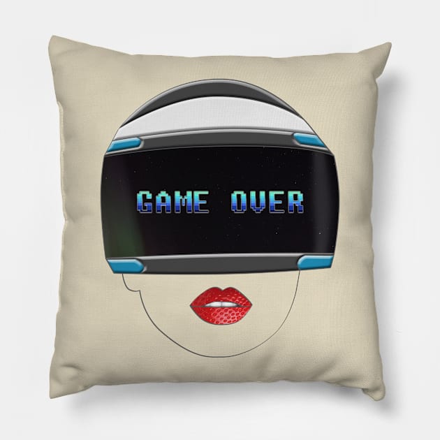 Game Over Pillow by stefy