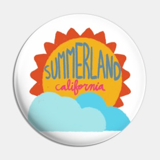 Summerland California Pin