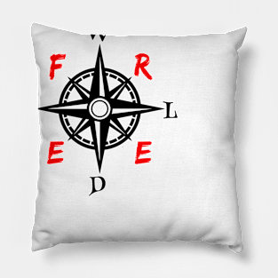 Wild And Free Pillow