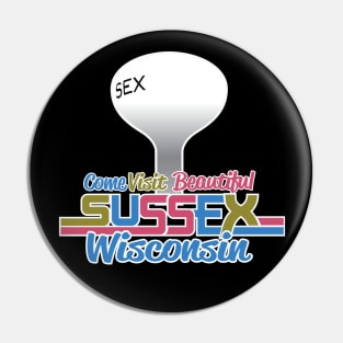 Beautiful Sussex Wisconsin Pin