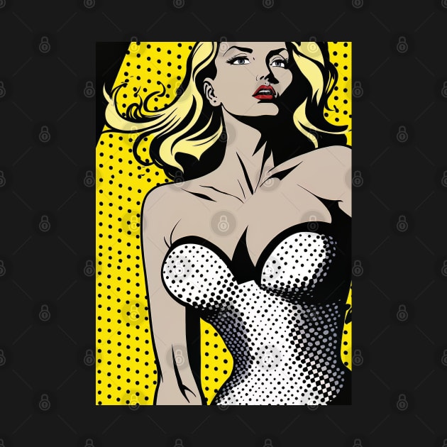 Pop Art Pin-up 2 by Focused Instability