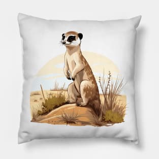 Meerkat Pillow